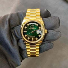 Day-Date President with Diamond Hour Markers