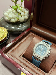 5980 60G 001 Nautilus Chronograph Watch