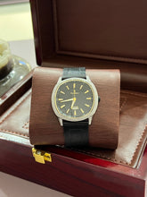 Piere Renee Gold - Black sleek watch with Moissanite Diamonds