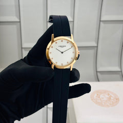 Exotic Gold color with Red Silicone for Womens