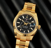 Jubilee Gold Dweller 42mm Mens Watch