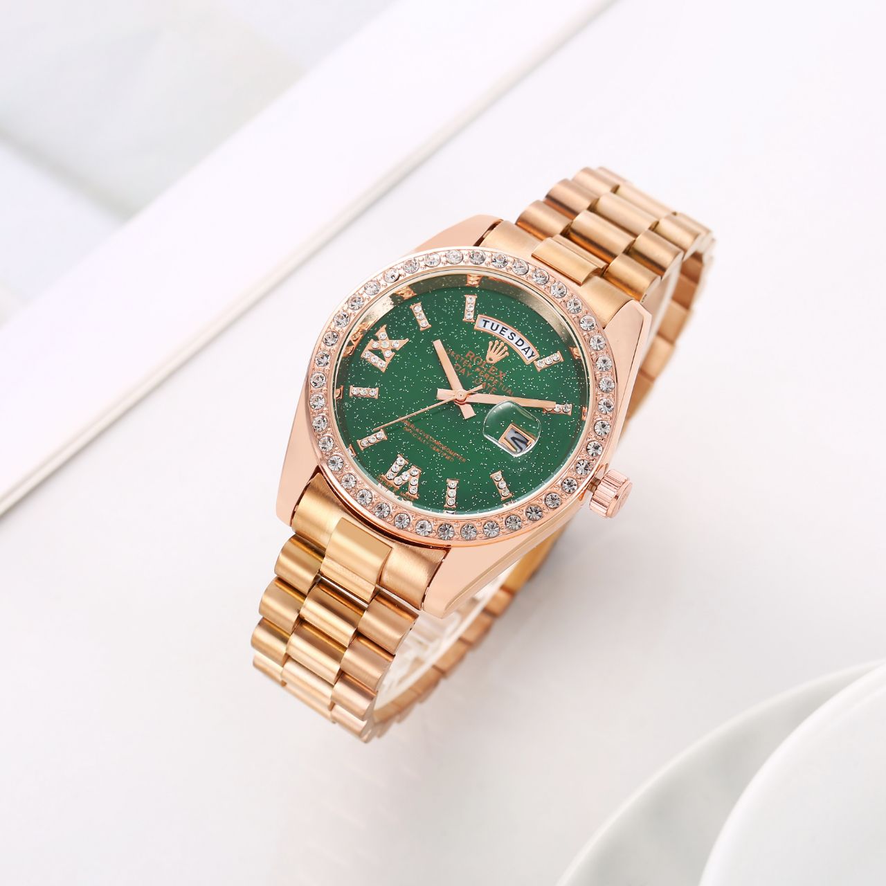 Rolex Day-Date 40  Diamond Bezel