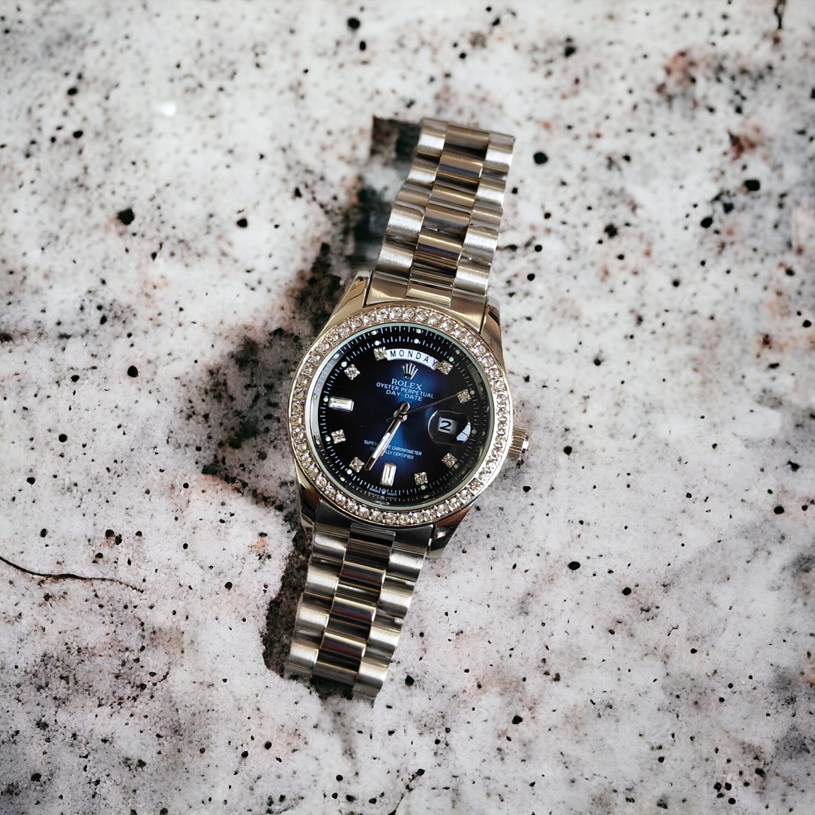 Rolex Day-Date 40  Diamond Bezel
