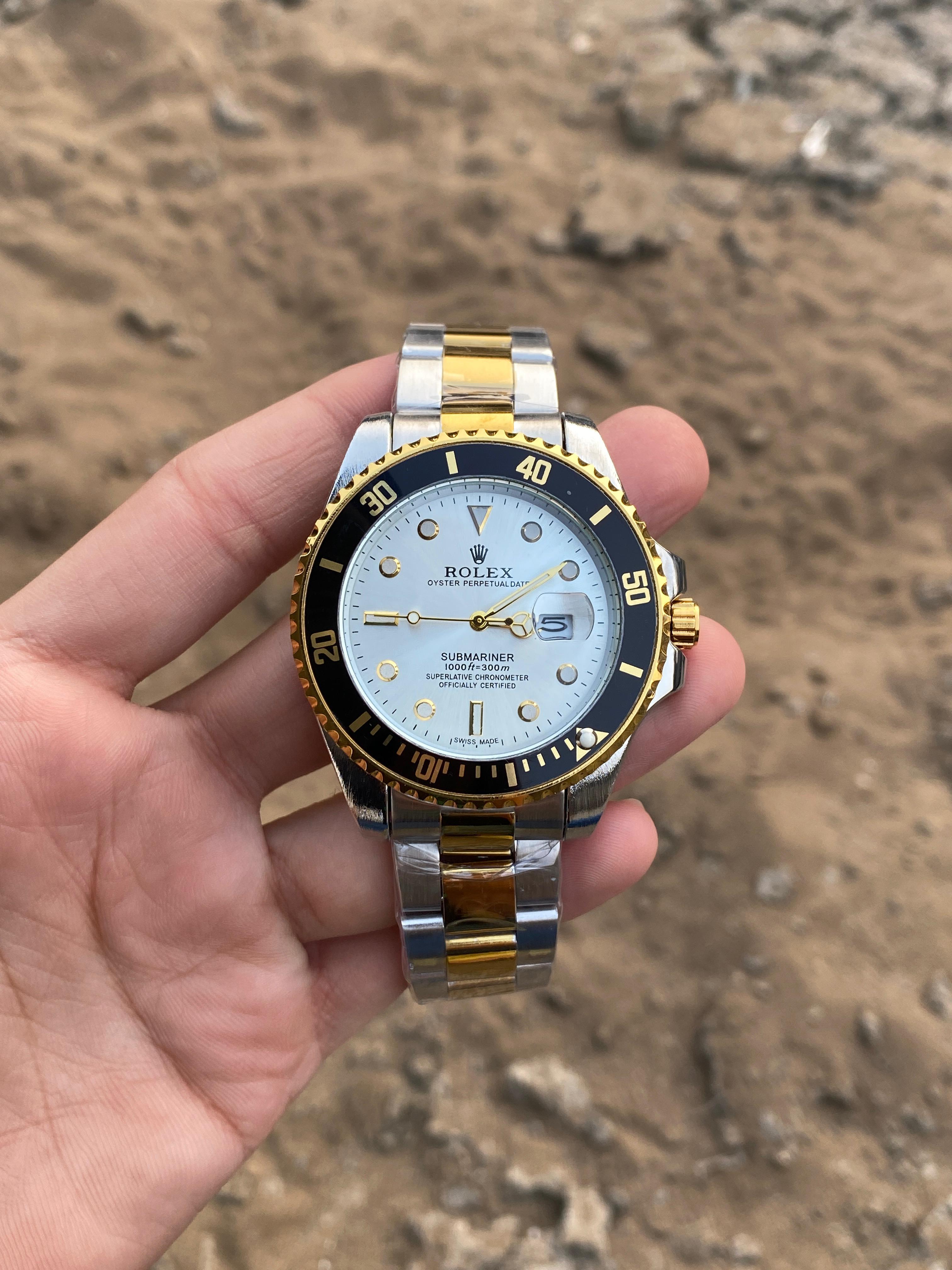 Rolex Submariner Two-Tone Dial
